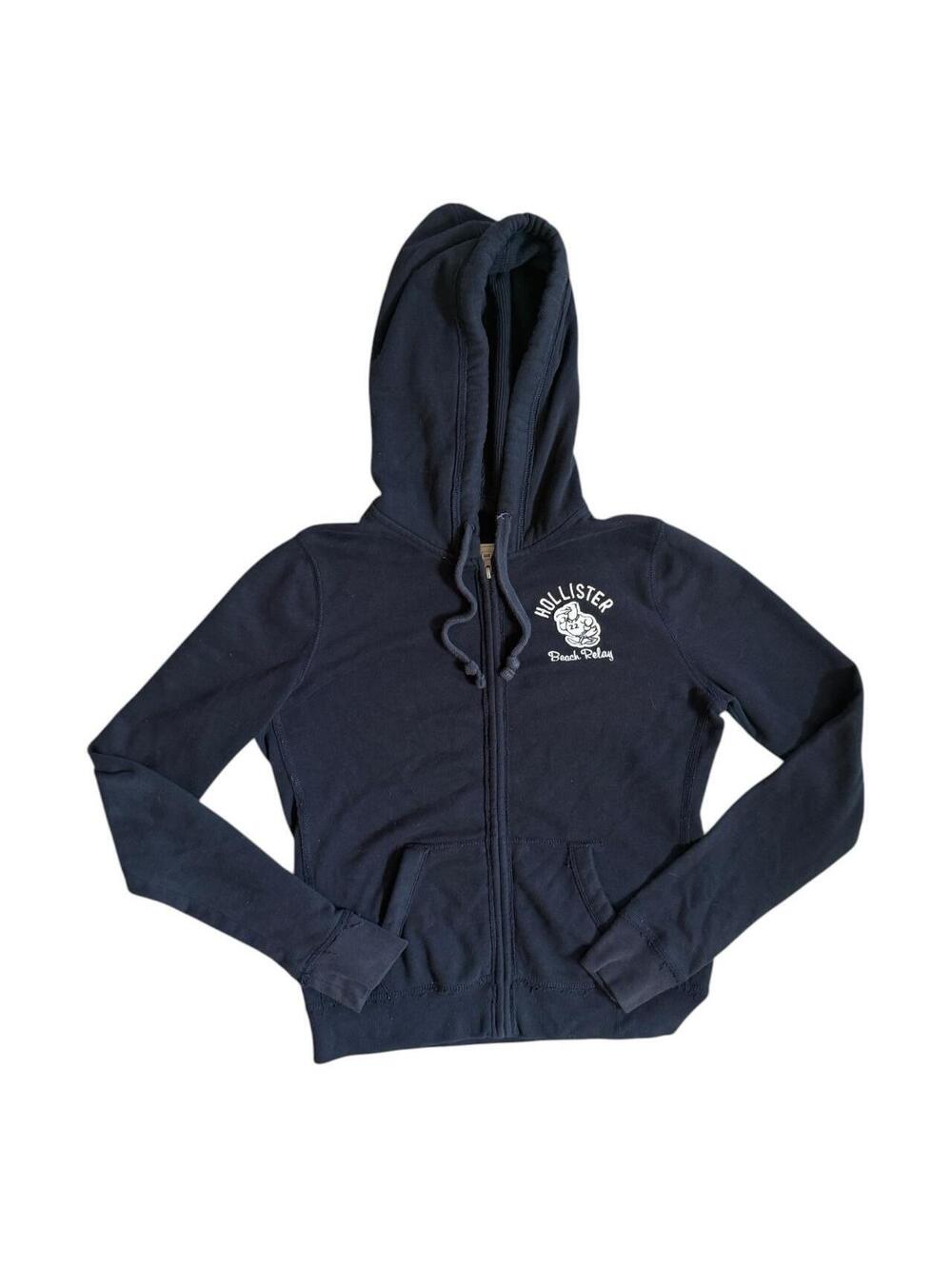Vintage Y2K Hollister Zip Hoodie Size L